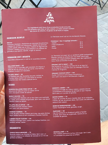 Opinii despre Semsom în Elsene - Horeca