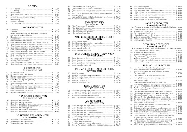 Opinii despre Corner City în Gent - Horeca