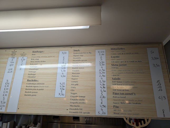 Top Frites Gembloux Phone number