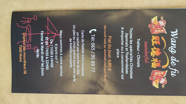 Opinii despre Wang de fu în Mons - Horeca