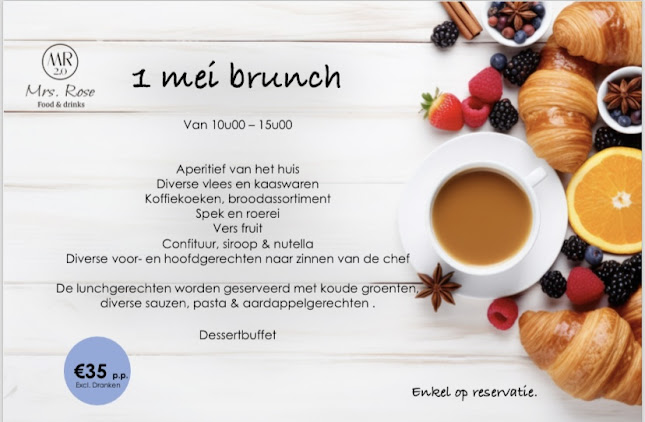 Reviews of Brasserie Genk Mrs Rose in Genk - Horeca