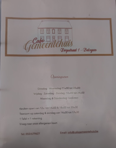 Café Gemeentehuis Bekegem - Ichtegem