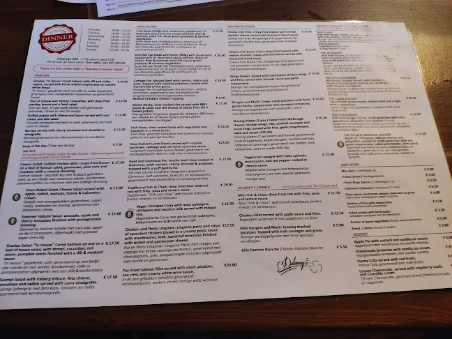 Delaney's Irish Pub - Horeca