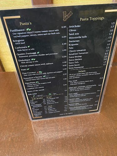 Fusilli, Pastabar Gent