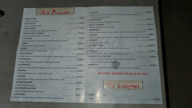 L'Artisa Open Times